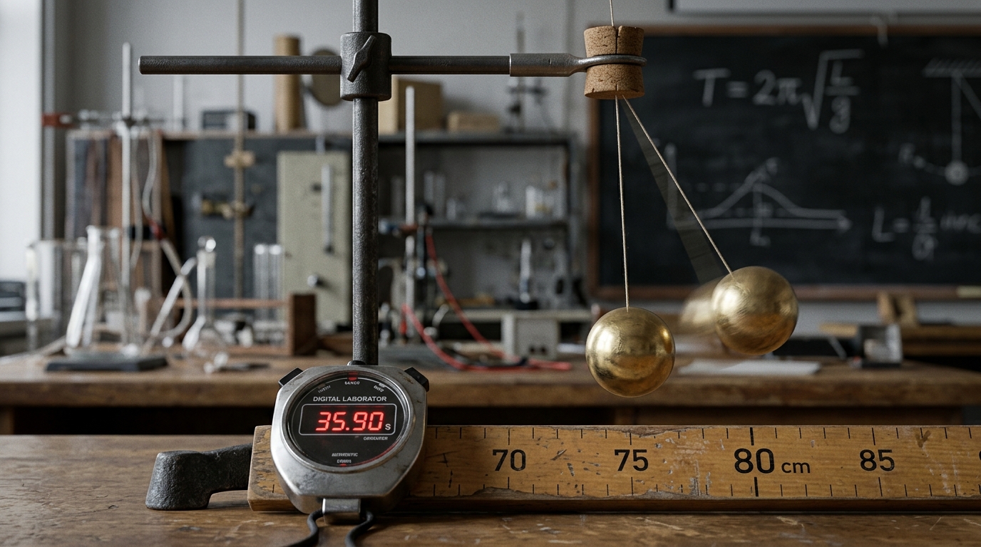 Acceleration due to Gravity (g) using Simple Pendulum