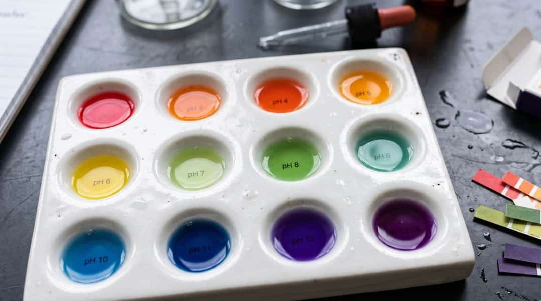 pH Determination of Common Solutions using Universal Indicator