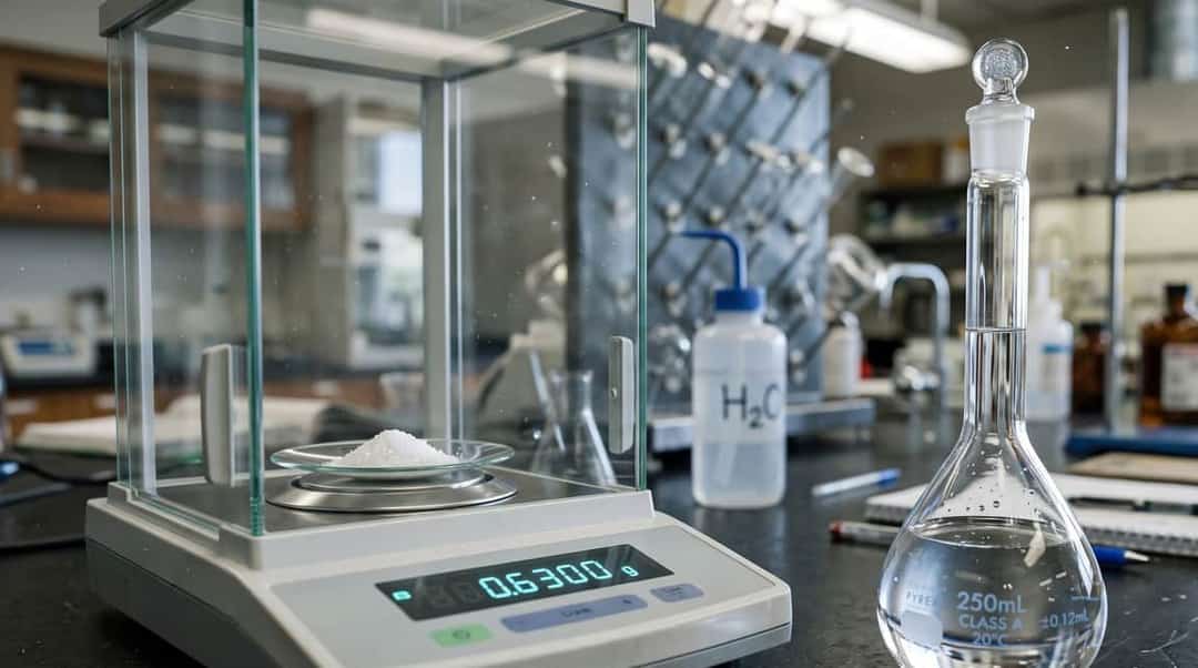 Preparation of Standard 0.1 M Oxalic Acid Solution