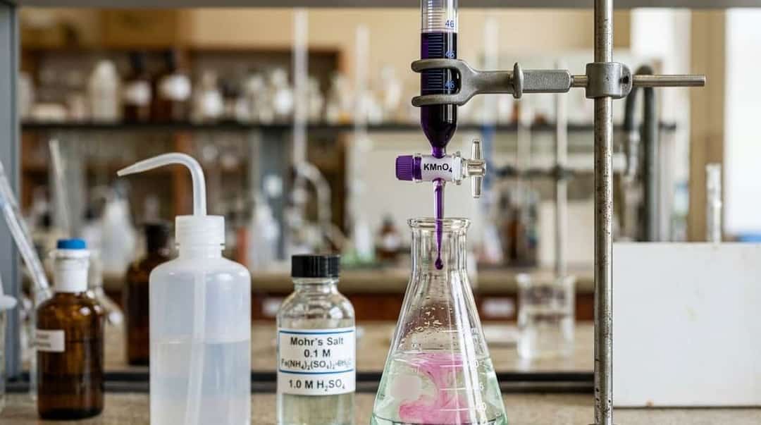 Redox Titration: Potassium Permanganate vs Mohr's Salt