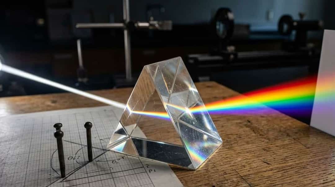 Determination of Refractive Index of Glass Prism