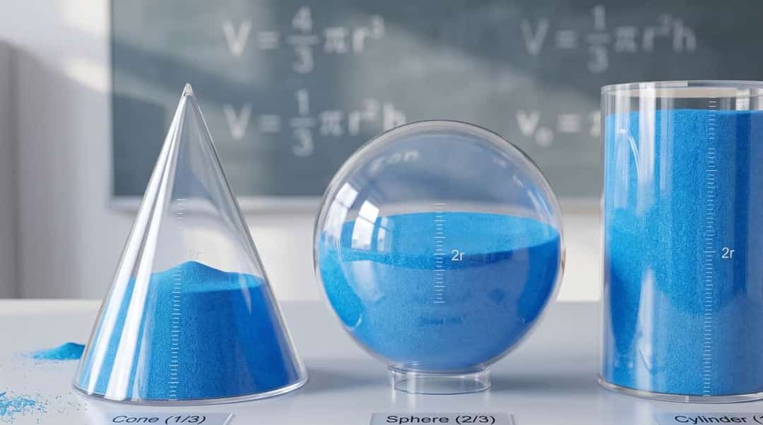 Surface Area & Volume Relationships: Sphere, Cone, and Cylinder