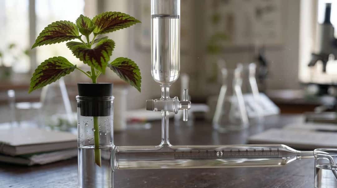 Measurement of Transpiration Rate using Ganong's Potometer